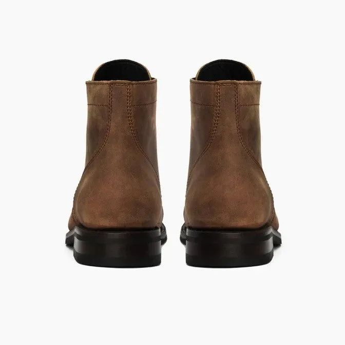 7 CM/2.76 Inches CMR CHAMARIPA Handcrafted Brown Height Increasing Boots - Elevate Your Style with 2.76 Inches of Personalized Luxury