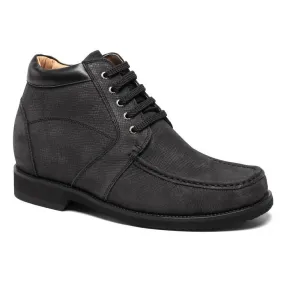9 CM / 3.54 Inches Taller - CMR CHAMARIPA Elevator Boots Height Increasing Shoes For Men Tall Men Boots