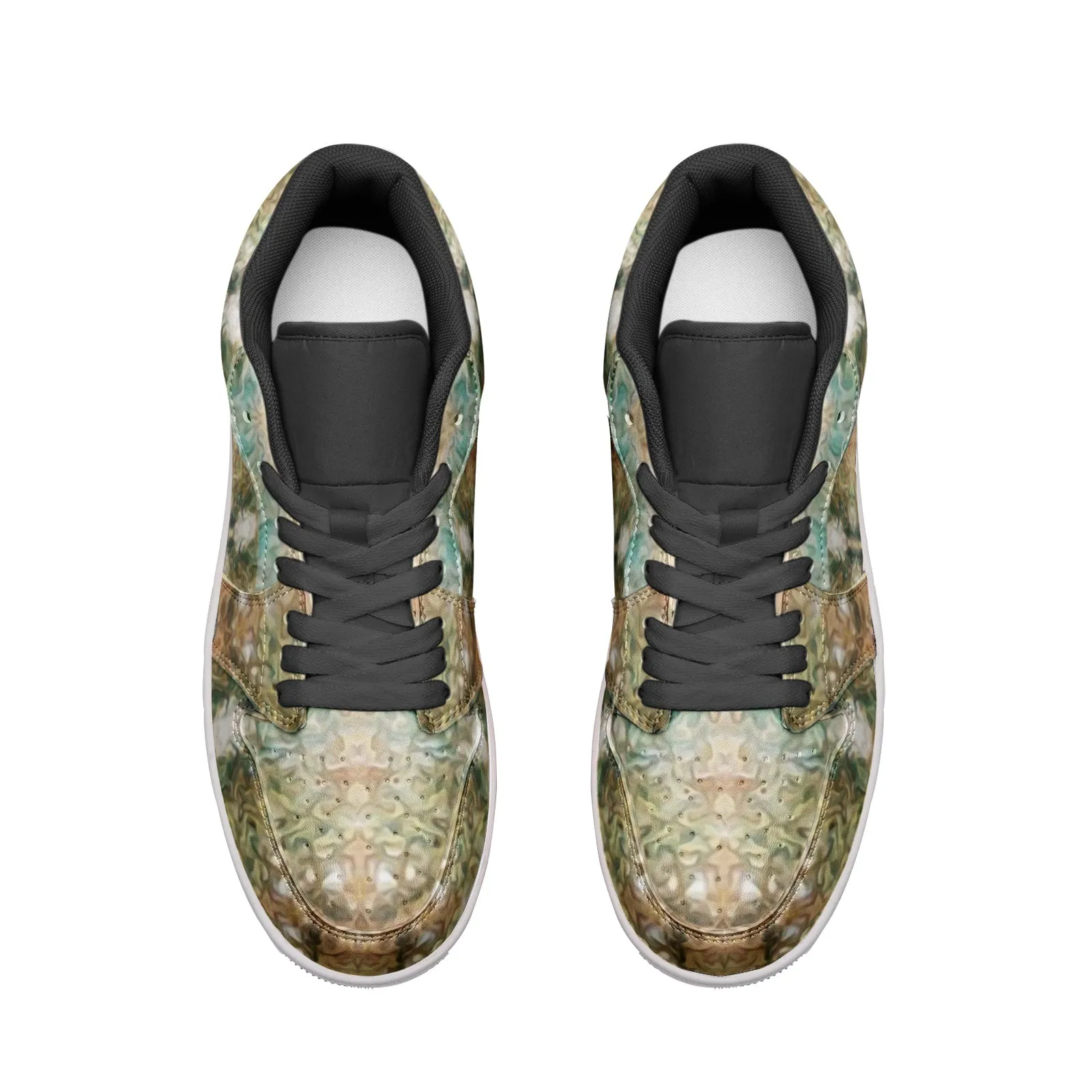 Amberwood Psychedelic Full-Style Low-Top Sneakers