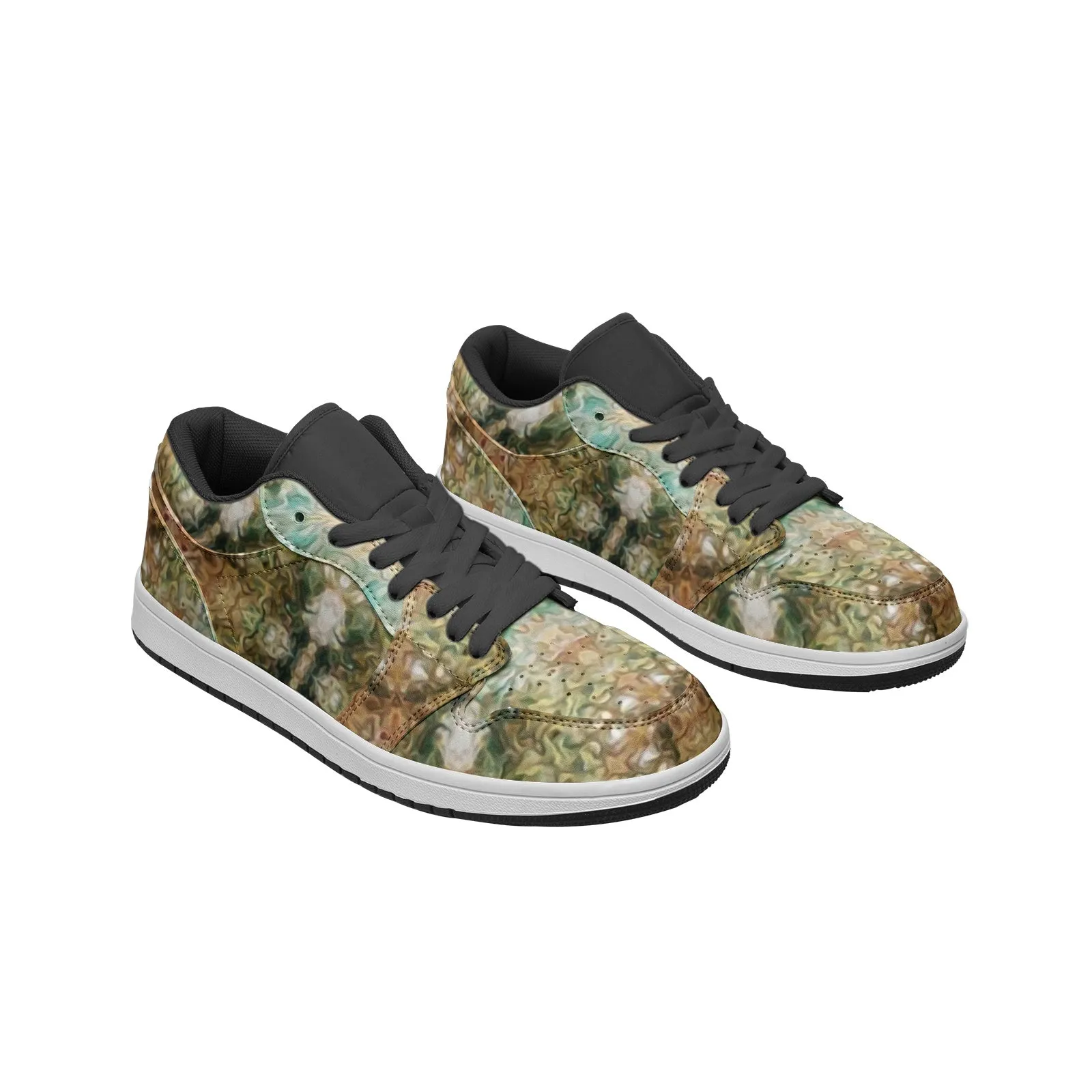 Amberwood Psychedelic Full-Style Low-Top Sneakers