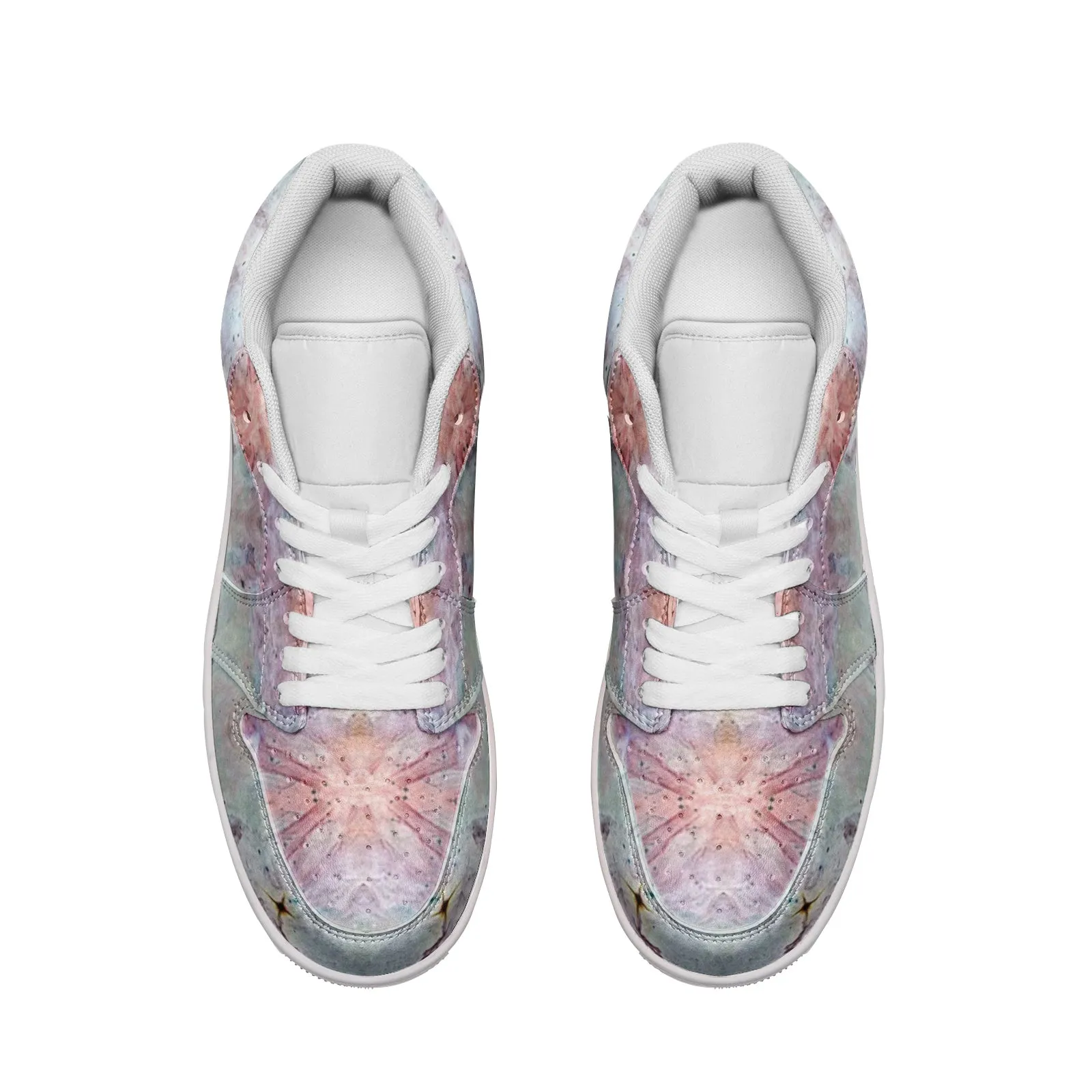 Aphrodite Psychedelic Full-Style Low-Top Sneakers