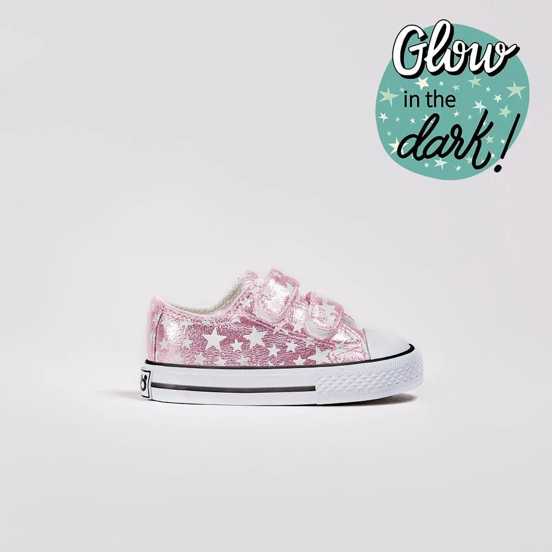 Babies Pink Stars Sneakers