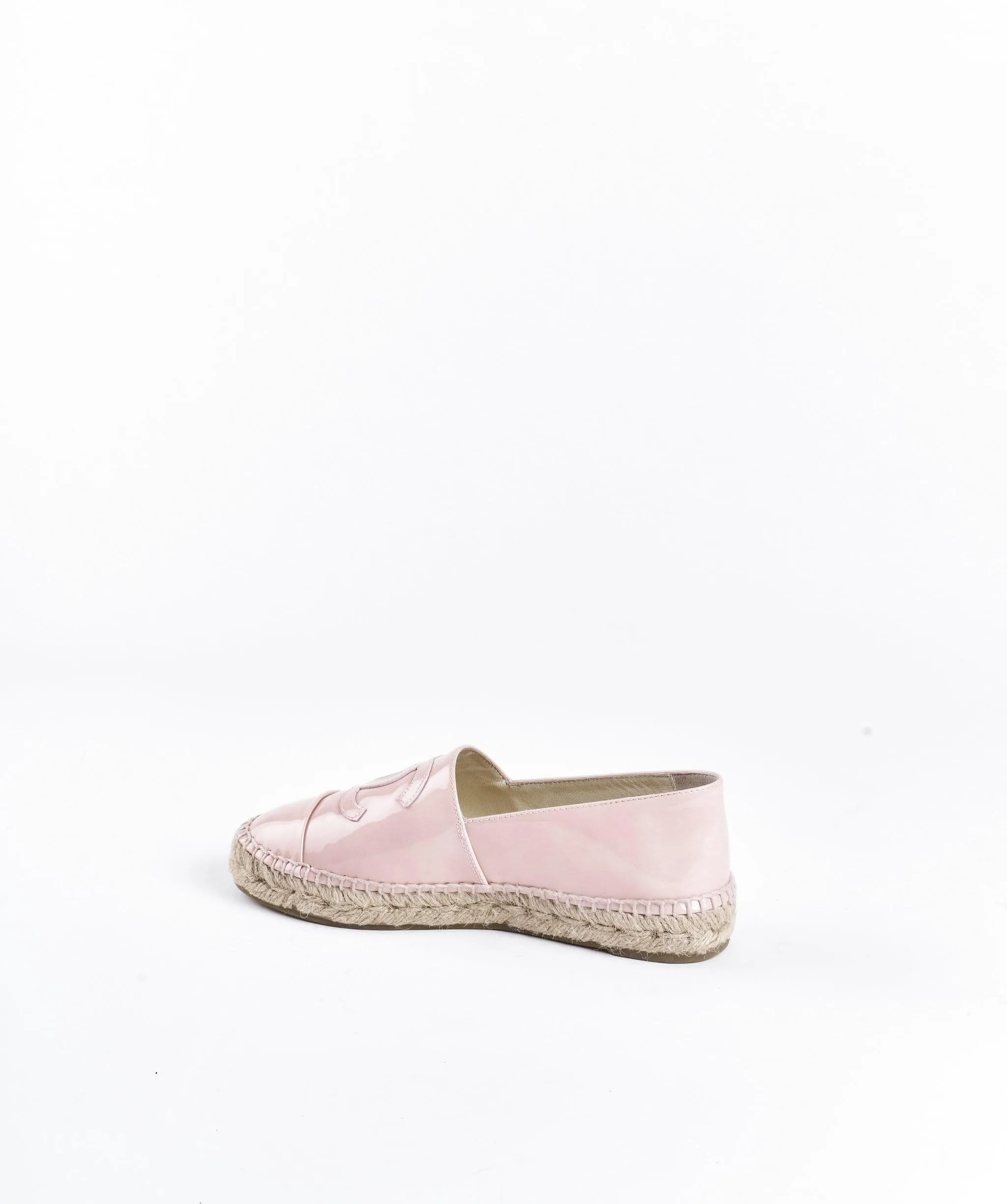 Chanel Pink Espadrilles 39 Pink