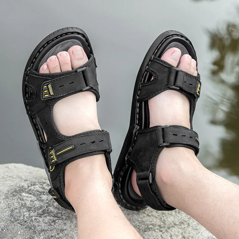 Classic Genuine Leather Men's Sandals