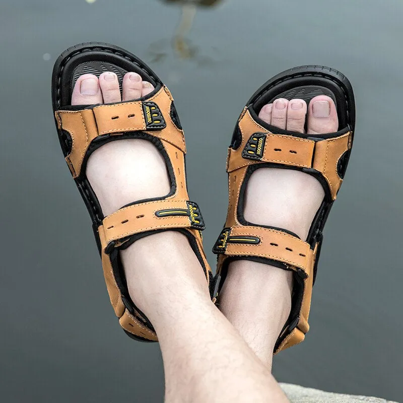 Classic Genuine Leather Men's Sandals