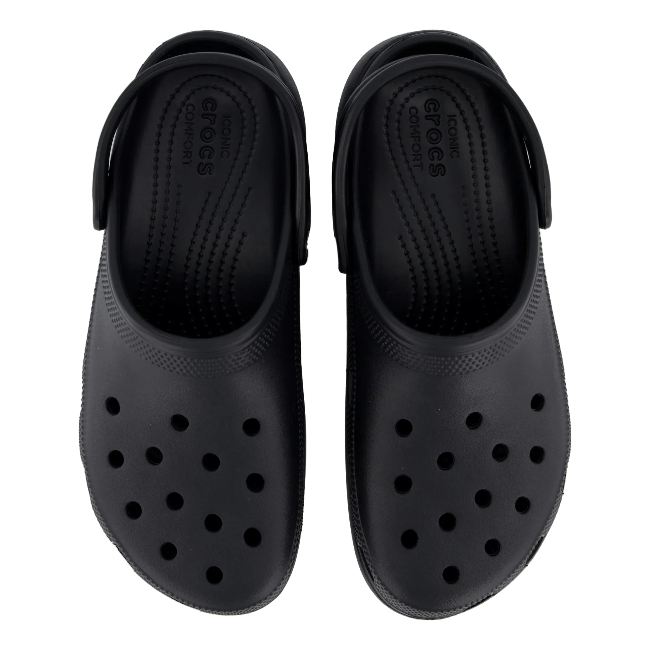 Classic Platform Clog Black