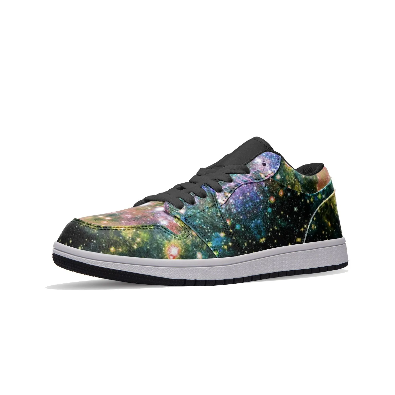 Ekhi Psychedelic Full-Style Low-Top Sneakers