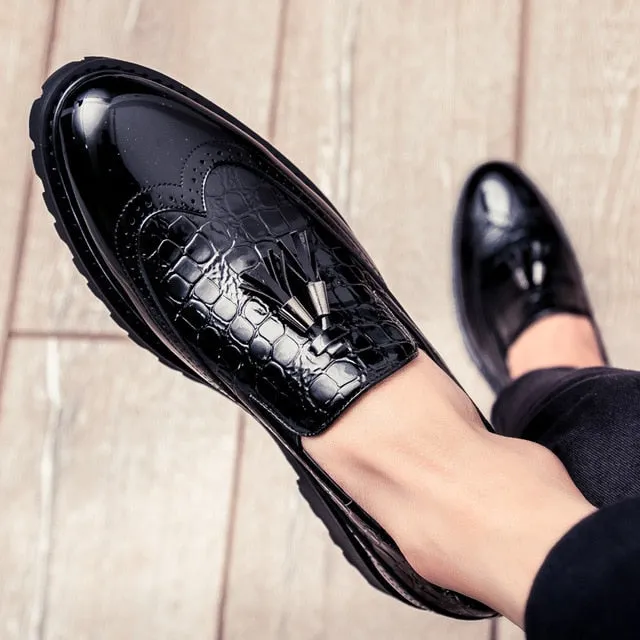 Fashion Shoe Office Shoes for Men Casual Shoes Breathable Leather Loafers Driving Moccasins Comfortable Slip on 2019 Three Color