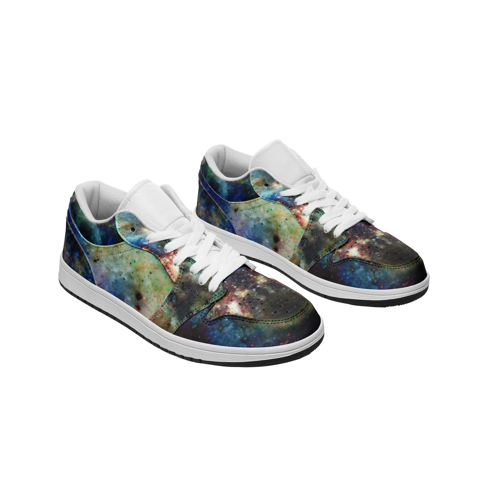 Ishtar Psychedelic Full-Style Low-Top Sneakers