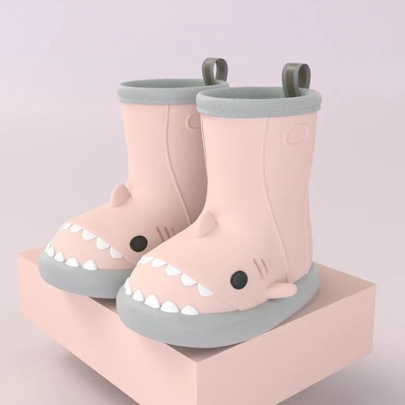 Kids Shark Rain Boots