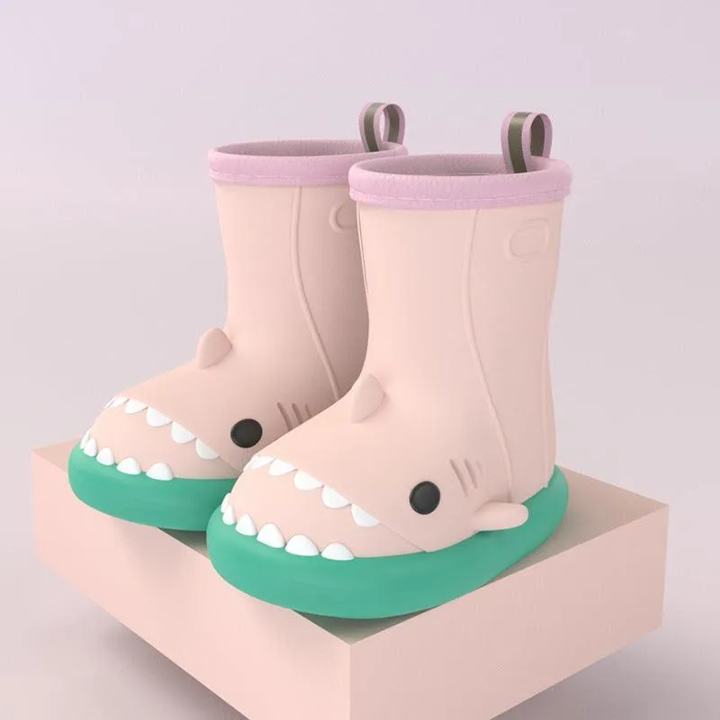 Kids Shark Rain Boots