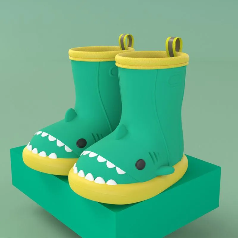 Kids Shark Rain Boots