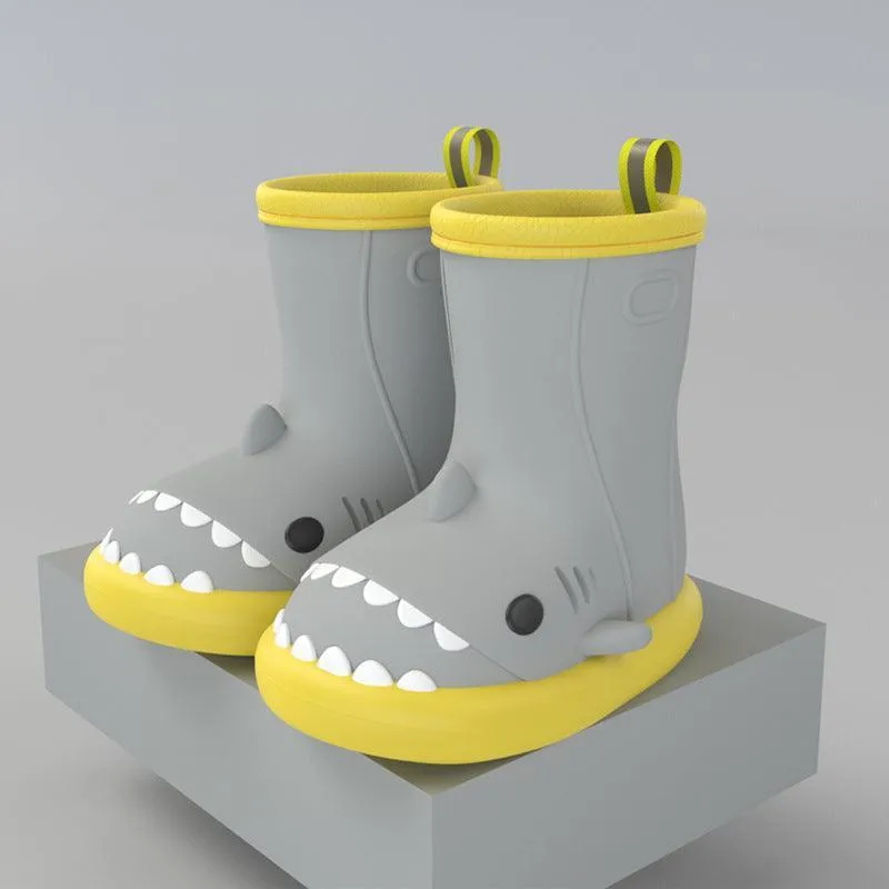 Kids Shark Rain Boots