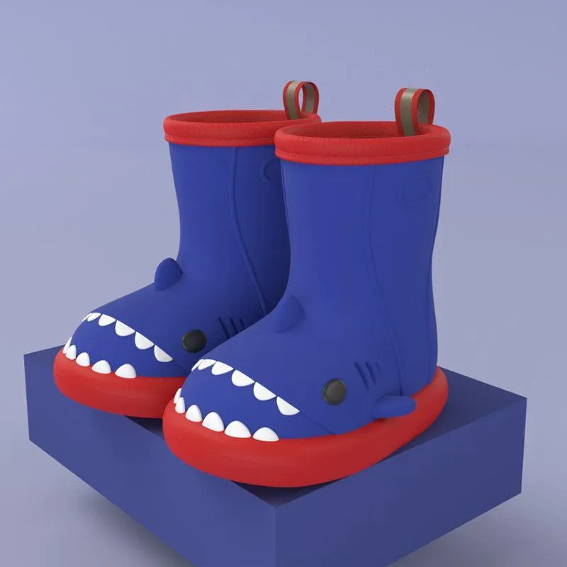 Kids Shark Rain Boots