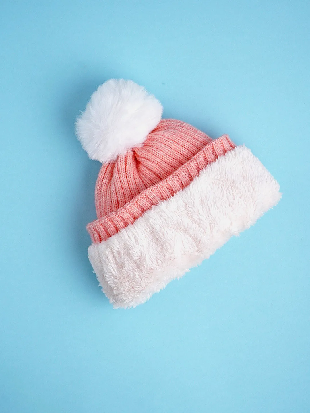 Little Surprise Box 2Pcs Dino Winter Cap Long Style Neck Mufflers For Kids