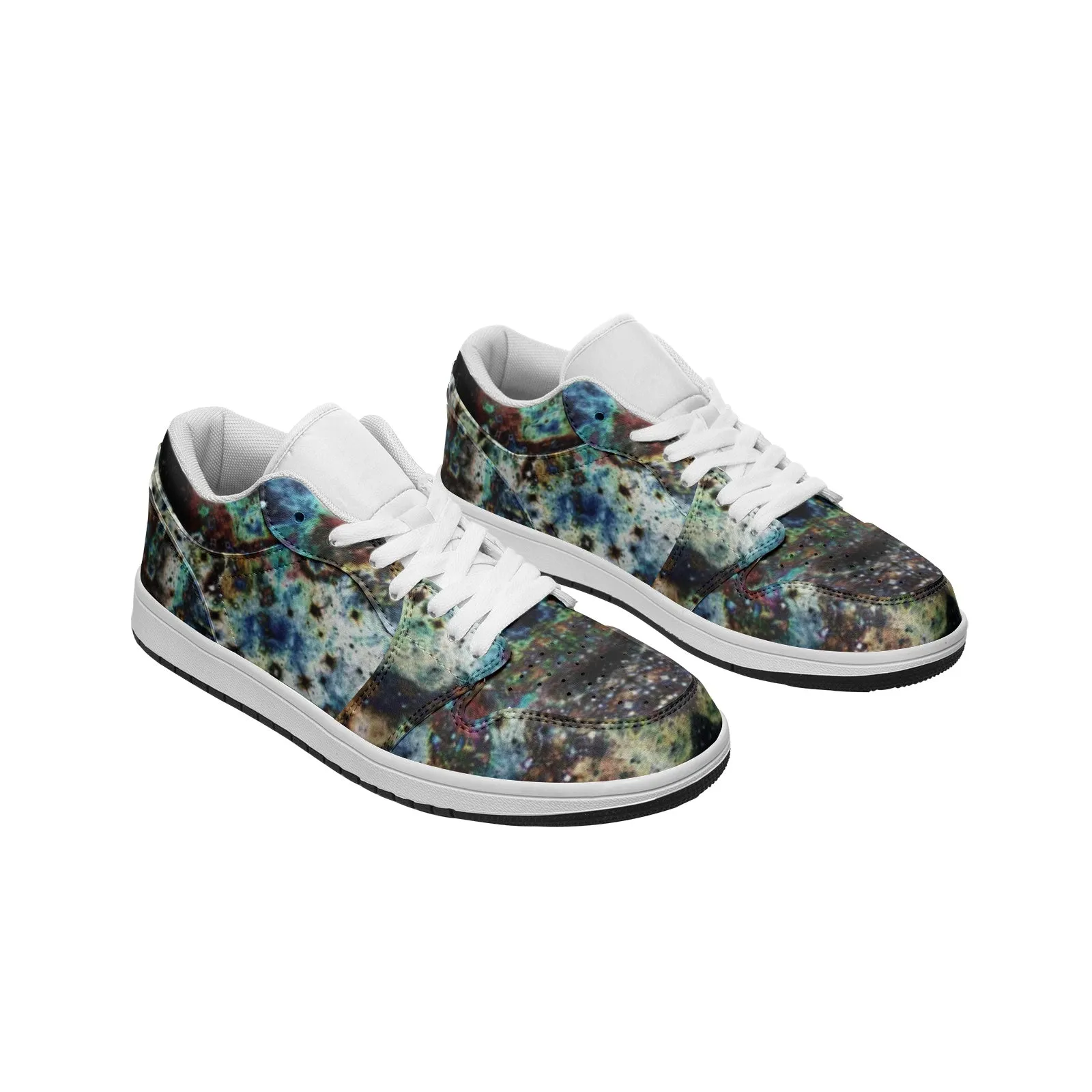 Lunix Psychedelic Full-Style Low-Top Sneakers