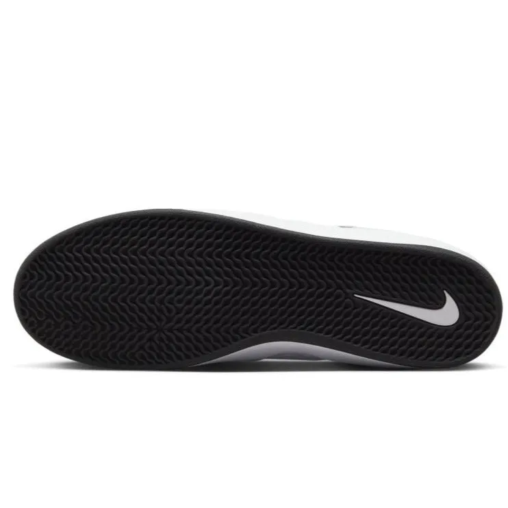 Nike SB Ishod Wair Premium Skateboard Shoe - White/Black-White-Black