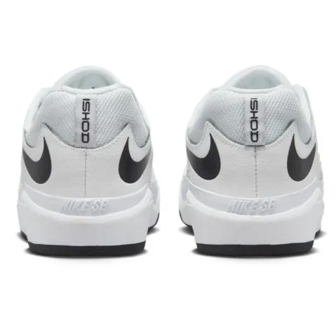 Nike SB Ishod Wair Premium Skateboard Shoe - White/Black-White-Black
