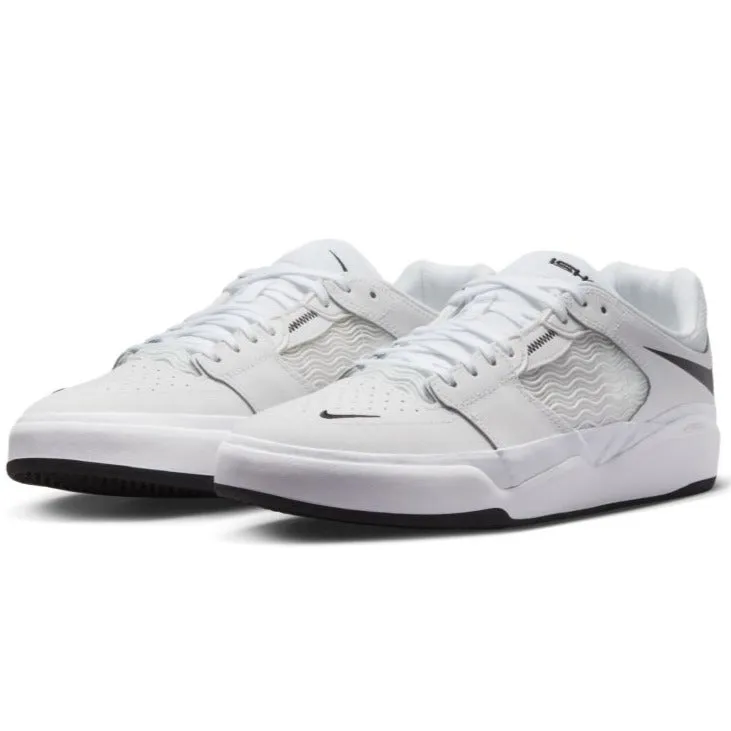 Nike SB Ishod Wair Premium Skateboard Shoe - White/Black-White-Black