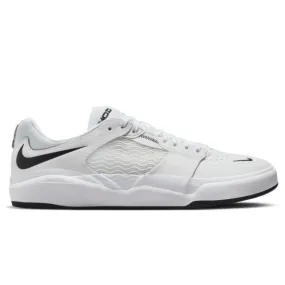 Nike SB Ishod Wair Premium Skateboard Shoe - White/Black-White-Black