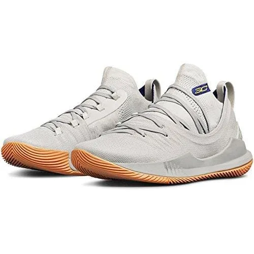 Under Armour Men's Curry 5 Basketball Shoe, Elemental (105)/Overcast Gray, 9.5