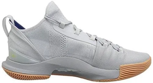Under Armour Men's Curry 5 Basketball Shoe, Elemental (105)/Overcast Gray, 9.5