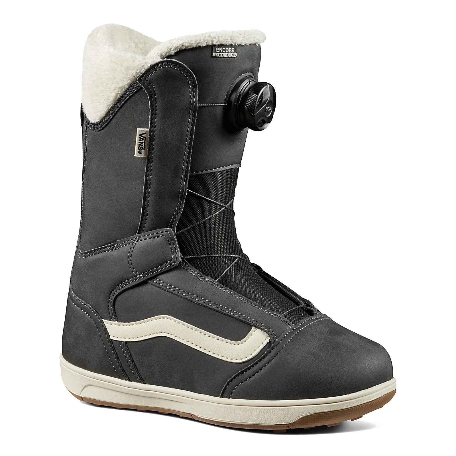 Vans Women's Encore Linerless Snowboard Boots - Black/Brown