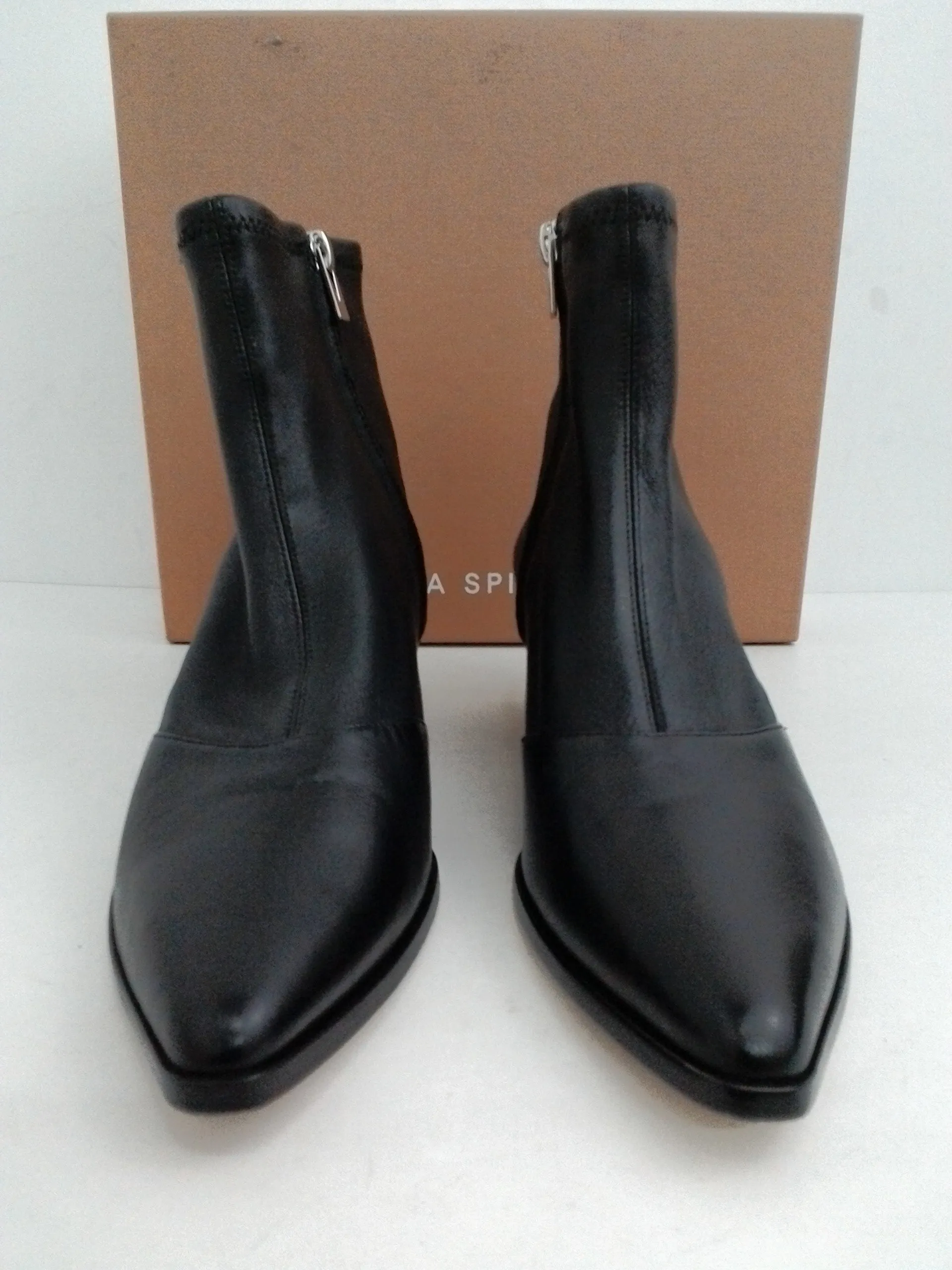 Via Spiga Women's Odette Black Booties Size 8 M