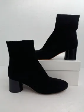 Vince Women's Tasha 2 Black Suede Booties Size 6.5 M